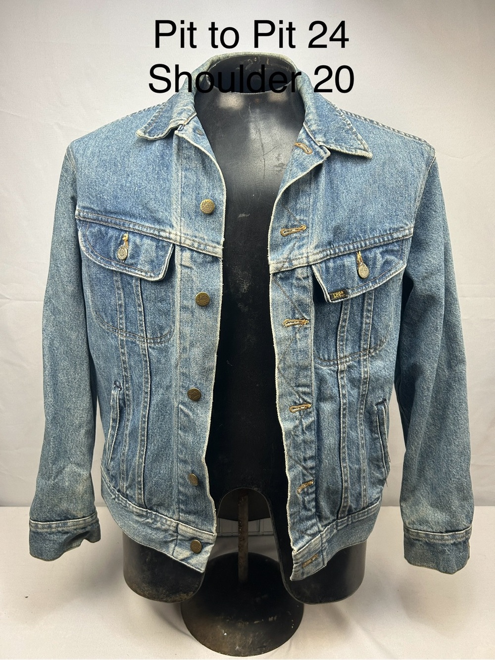 Lee Light Blue Denim Jacket - Classic Trucker Style